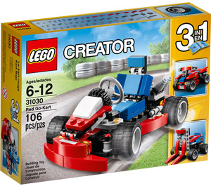 LEGO Red Go-Kart Set 31030 Packaging
