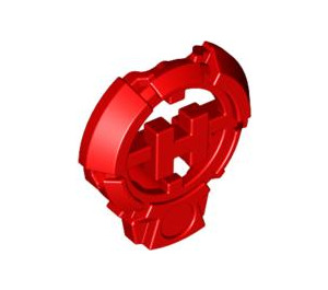 LEGO Red H Icon with Stick 3.2 (92199)