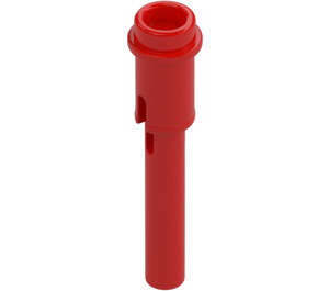 LEGO Rood Halve Pin met Staaf 2L (42456 / 61184)