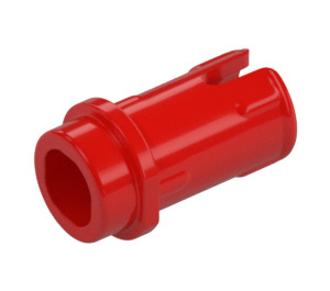 LEGO Red Half Pin with Friction Ridges (89678)