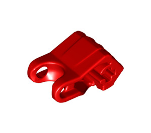 LEGO Red Hand 2 x 3 x 2 with Joint Socket (93575)