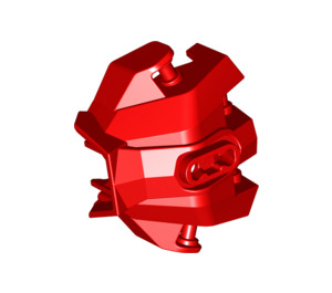 LEGO Rood Hand Armor met Kogelgewrichtsbus (92233)