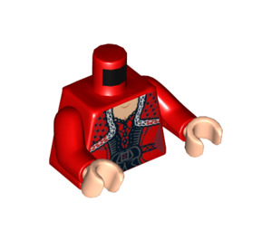 LEGO Red Harrington Torso (76382)
