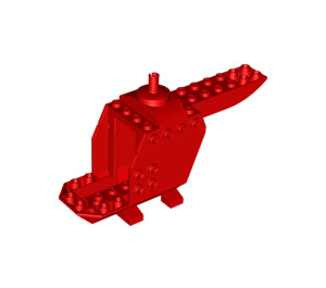 LEGO rouge Helicopter Shell (19000)