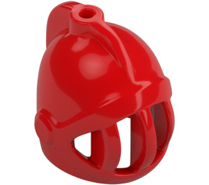 LEGO Red Helmet with Face Grille (4503 / 15569)