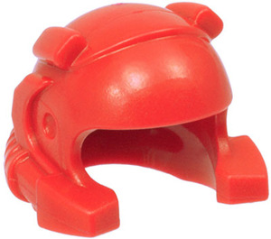 LEGO rouge Casque avec Côté Sections et Headlamp (30325 / 88698)