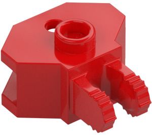 LEGO Red Hinge 1 x 2 Locking with Towball Socket (30396 / 51482)