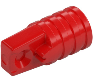 LEGO червен Панта Arm Заключване с Single Finger и Axlehole (30552 / 53923)