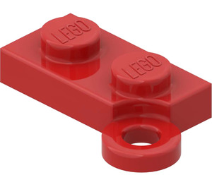 LEGO Red Hinge Plate 1 x 4 Base (2429)