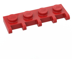 LEGO rouge Charnière assiette 1 x 4 avec Auto Roof Titulaire (4315)