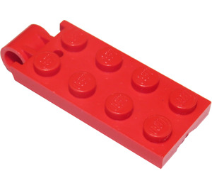 LEGO rot Scharnier Platte oben