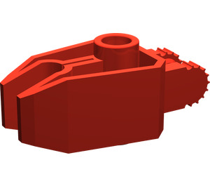 LEGO Red Hinge Wedge 1 x 3 Locking with 2 Stubs, 2 Studs and Clip (41529)