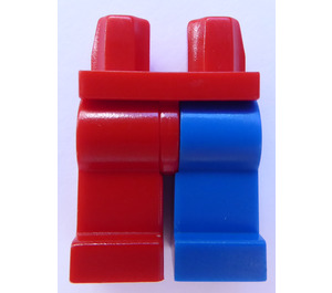LEGO Red Hips with Blue Left Leg and Red Right Leg (73200)