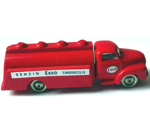 LEGO Red HO Bedford ESSO Tank Truck with Indicators on Sides