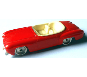 LEGO Red HO Mercedes 190SL with White Interior