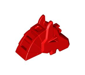 LEGO rot Pferd Battle Helm (Angular) (44557 / 48492)
