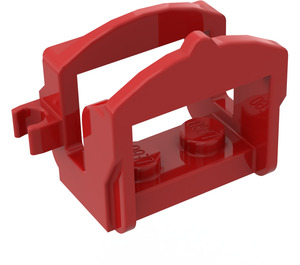 LEGO Rosso Cavallo Saddle con Uno Clip (4491)