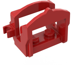 LEGO rot Pferd Saddle mit Eins Clip (4491)