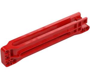 LEGO Rød Housing 2 x 15 x 3 for Tannhjul Rack (18940)