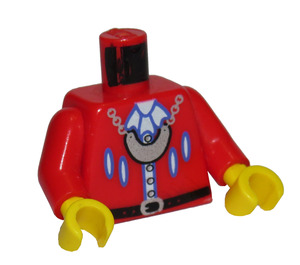 LEGO Red Imperial Armada Captain with Red Jacket Torso (973)