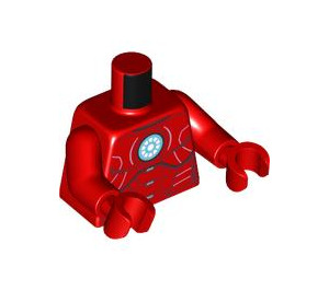 LEGO rot Iron Man Minifig Torso (973 / 76382)