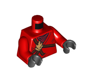 LEGO Red Kai Torso (76382 / 88585)