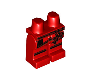 LEGO Red Kai - Tournament of Elements Minifigure Hips and Legs (3815 / 19314)