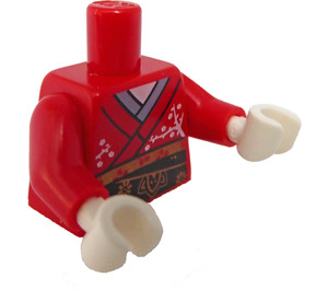 LEGO rot Kimono Girl Torso (973 / 88585)