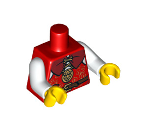 LEGO Red Kingdoms Joust Nobleman Torso (973 / 76382)