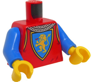 LEGO Red Knight Minifig Torso (973 / 76382)