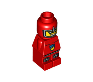 LEGO Rood Lava Draak Knight Microfigure