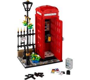 LEGO Red London Telephone Box 21347