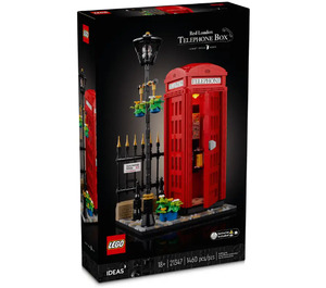 LEGO rouge London Telephone Boîte 21347 Packaging