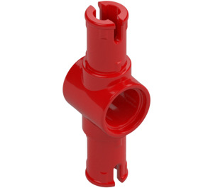 LEGO Red Long Pin with Center Hole (44874 / 87082)