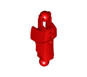 LEGO Rood Lower Arm/Been 8m Ø 10.2 (87840)