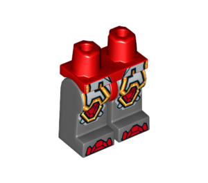 LEGO rot Macy Minifigure Hüften und Beine (3815 / 28456)