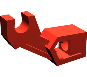 LEGO rot Mechanisch Arm mit dünner Unterstützung (53989 / 58342)