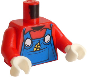 LEGO Rouge Mickey Souris Minifigurine Torse (973 / 76382)