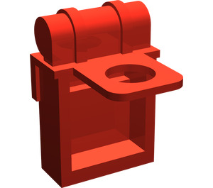 LEGO rouge Minifig Sac à dos Non-Opening (2524)