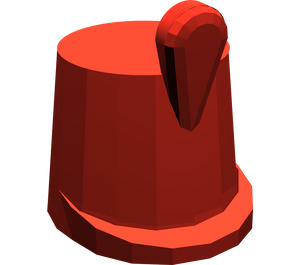 LEGO Red Minifig Hat Imperial Guard Shako (2545) | Brick Owl - LEGO ...