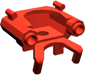 LEGO rouge Minifig Jet Pack avec 2 Octagonal Nozzles  (6023)