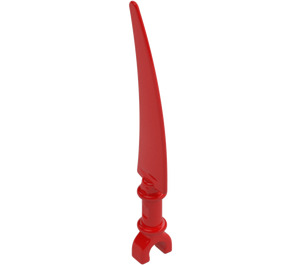 LEGO Red Minifig Sword Saber with Clip Pommel (59229)