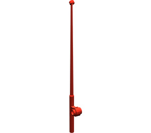 LEGO rot Minifig Werkzeug Fishing Rod (12 Bolzen) (2614 / 96858)