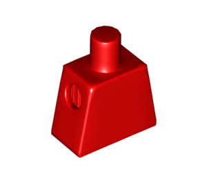 LEGO Rood Minifiguur Torso (3814 / 88476)