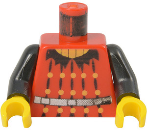 LEGO Rood Minifig Torso (973)