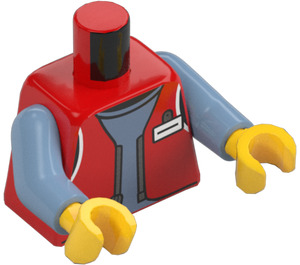 LEGO Rot Minifigur Torso (973)