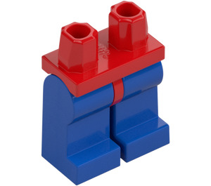 LEGO Punainen Minihahmo Lonkat jossa Sininen Jalat (73200 / 88584)