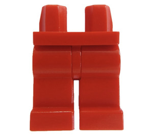 LEGO rouge Minifigure Les hanches avec rouge Jambes (73200 / 88584)