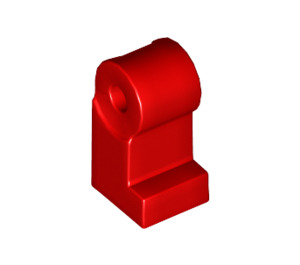 LEGO Red Minifigure Leg, Left (3817)