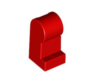 LEGO Red Minifigure Leg, Right (3816)